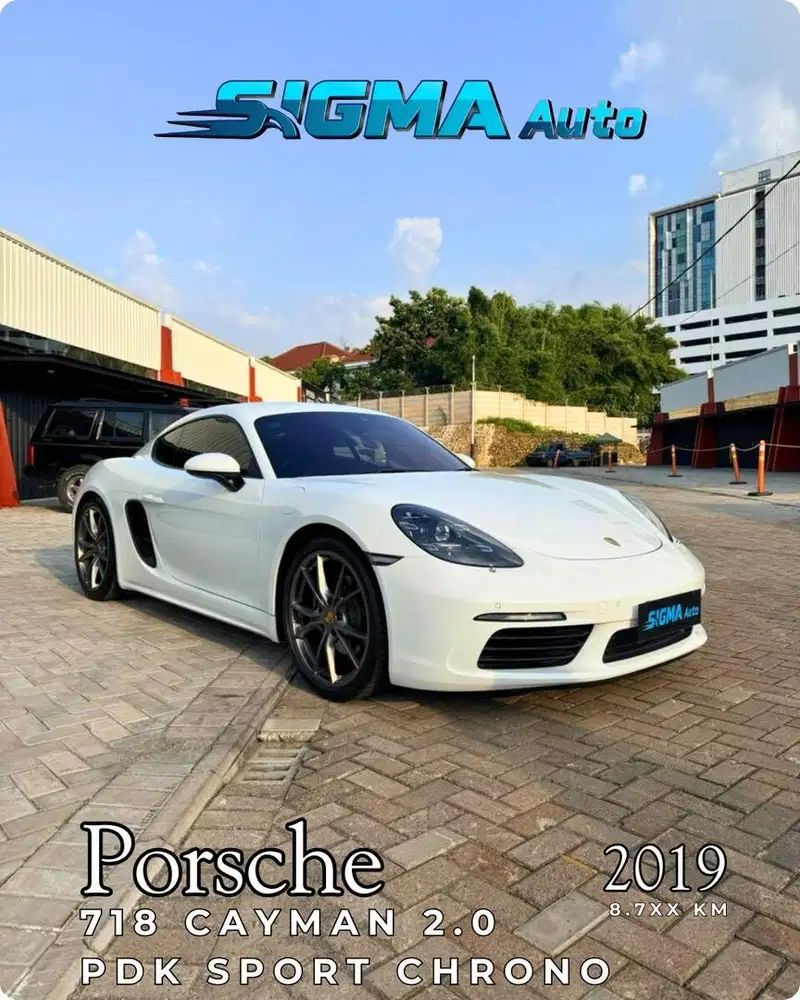 Porsche Cayman 718 2019