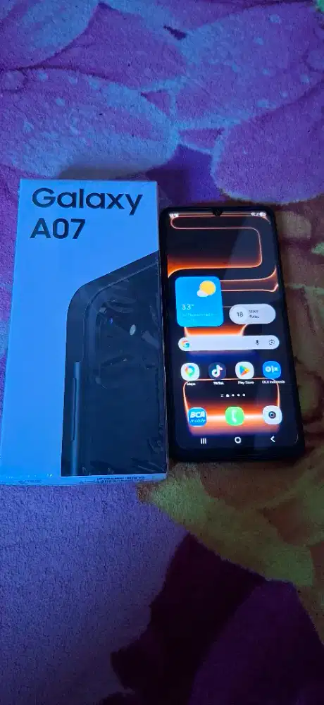Samsung A07 ram 6/128 pemakaian 1bulan