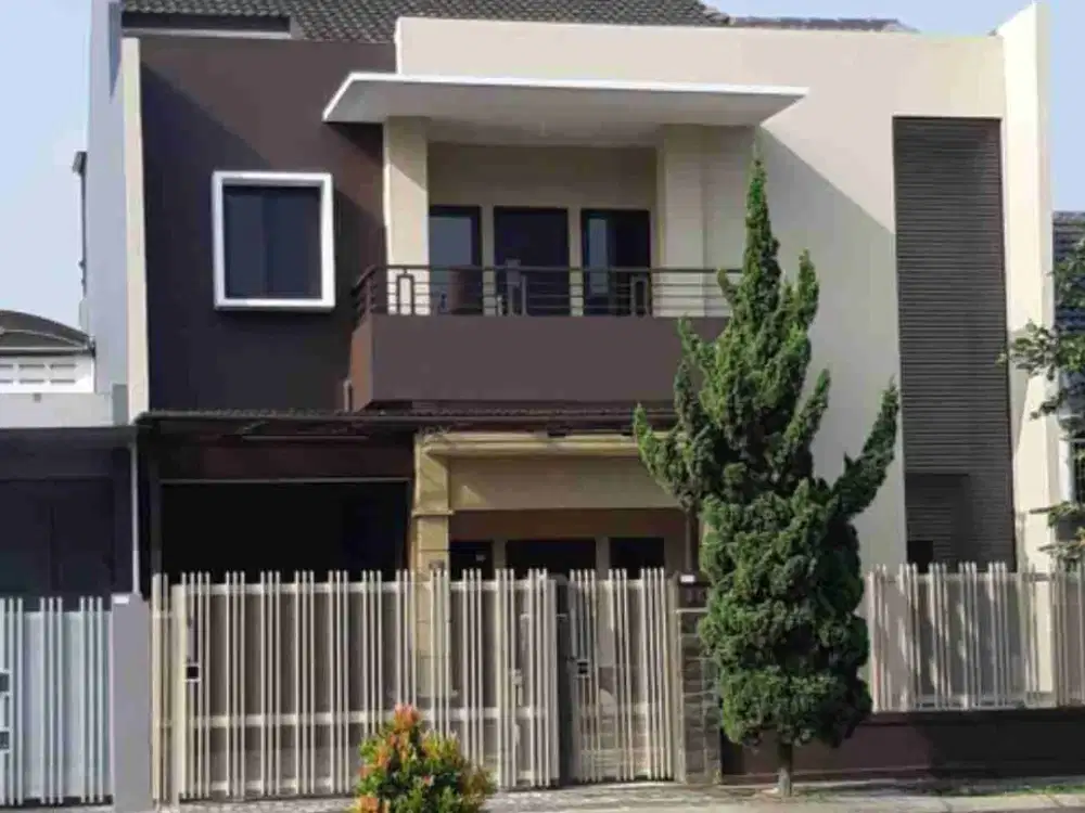 termurah! rumah lux mainroad singgasana pradana bandung tengah