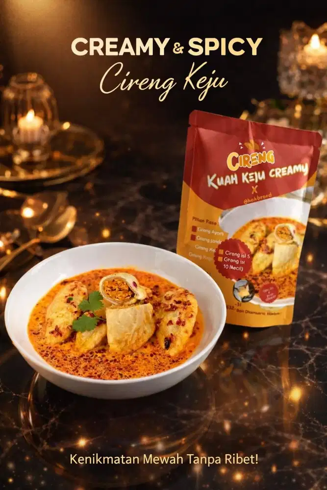 Jual Cireng isi Ayam dan Keju Kuah Keju