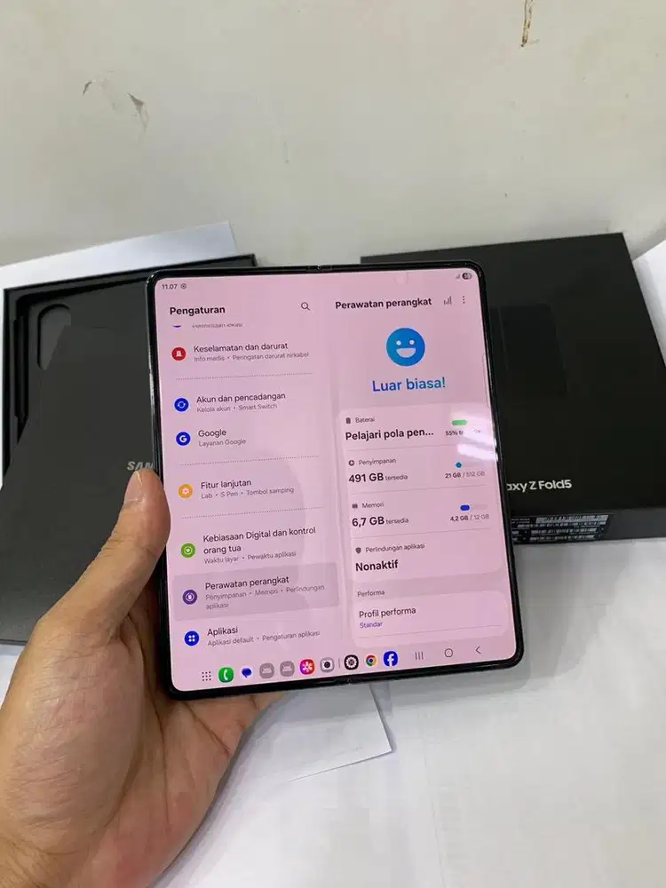 samsung z fold 5 12/512GB resmi SEIN