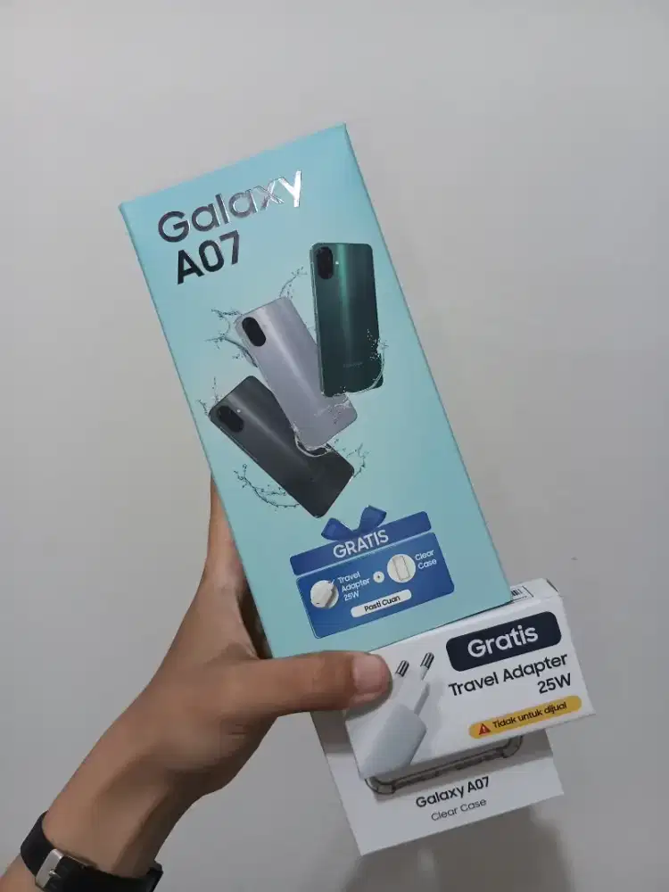 Samsung Galaxy A07 8/256GB Black (Garansi 1 Th + Bonus + Negoable)