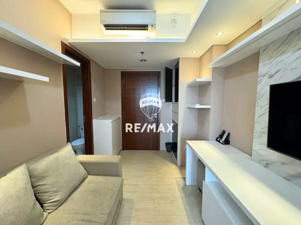#0120 DIJUAL APARTEMEN VITTORIA RESIDENCE TOWER BLUE DIAMOND LT. 18 TIPE 1BR