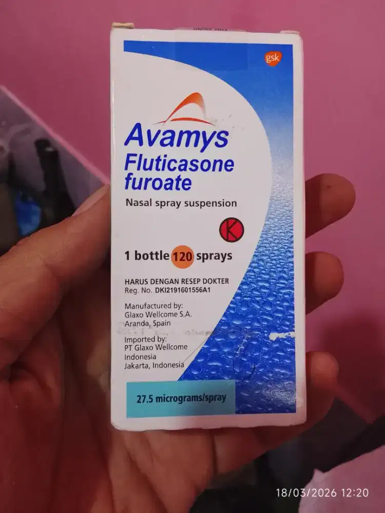 Avamys Fluticasone Furoate Segel Box