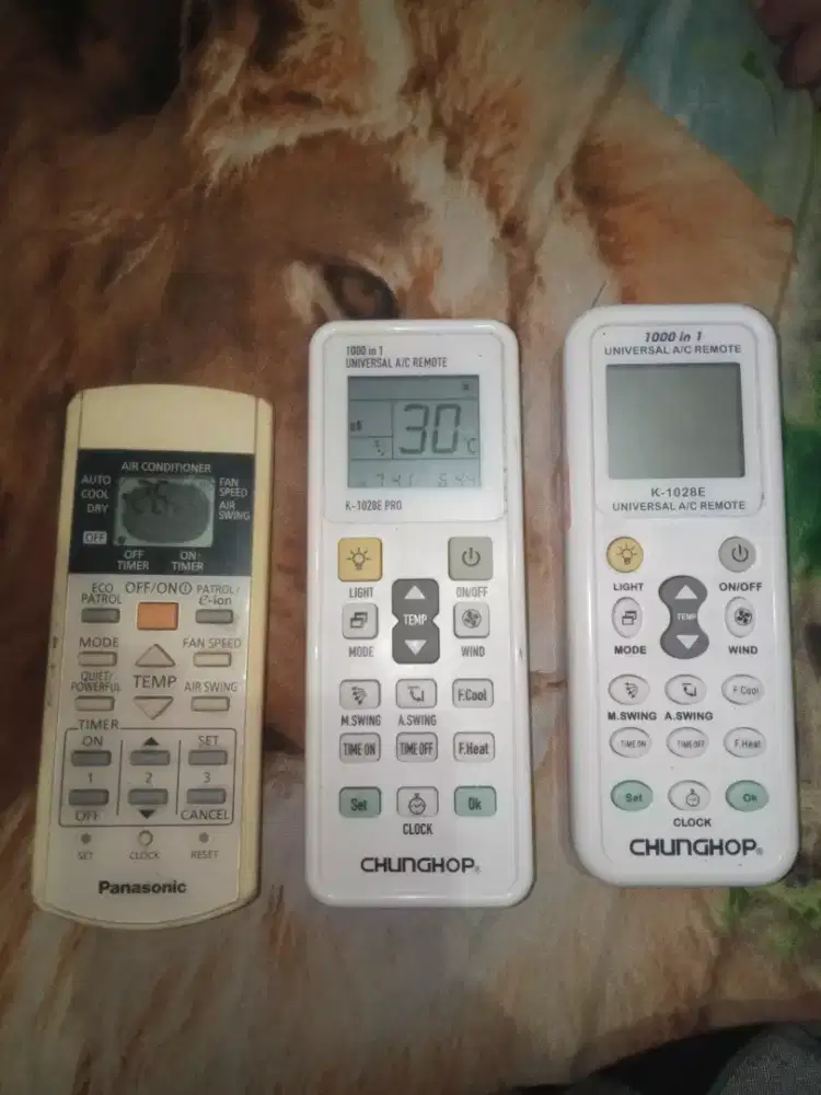 Remot ac multi semua merk ac