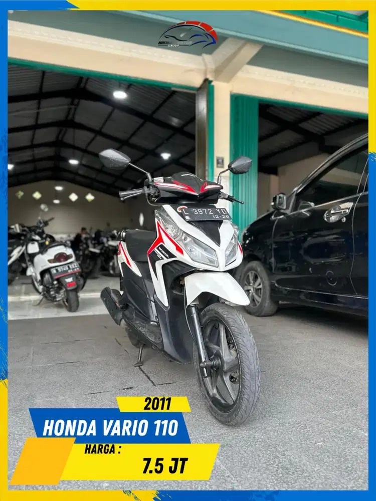 HONDA VARIO 110 2011 PLAT L MURAH MERIAH HIKMAH MOTOR KEPUH MALANG