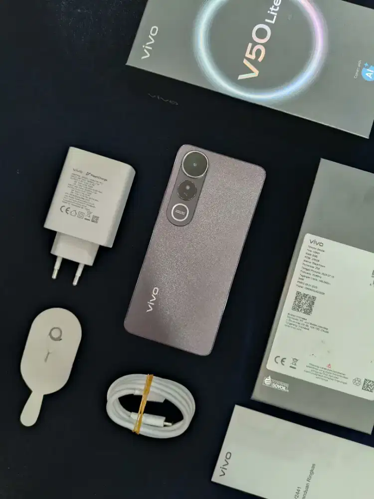 Vivo V50 lite 4G 8/256 Fulset mulus Pemakaian