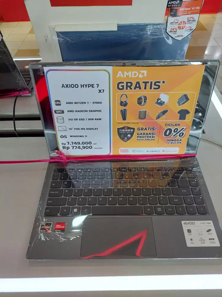 Laptop Axioo Hype 7 AMD