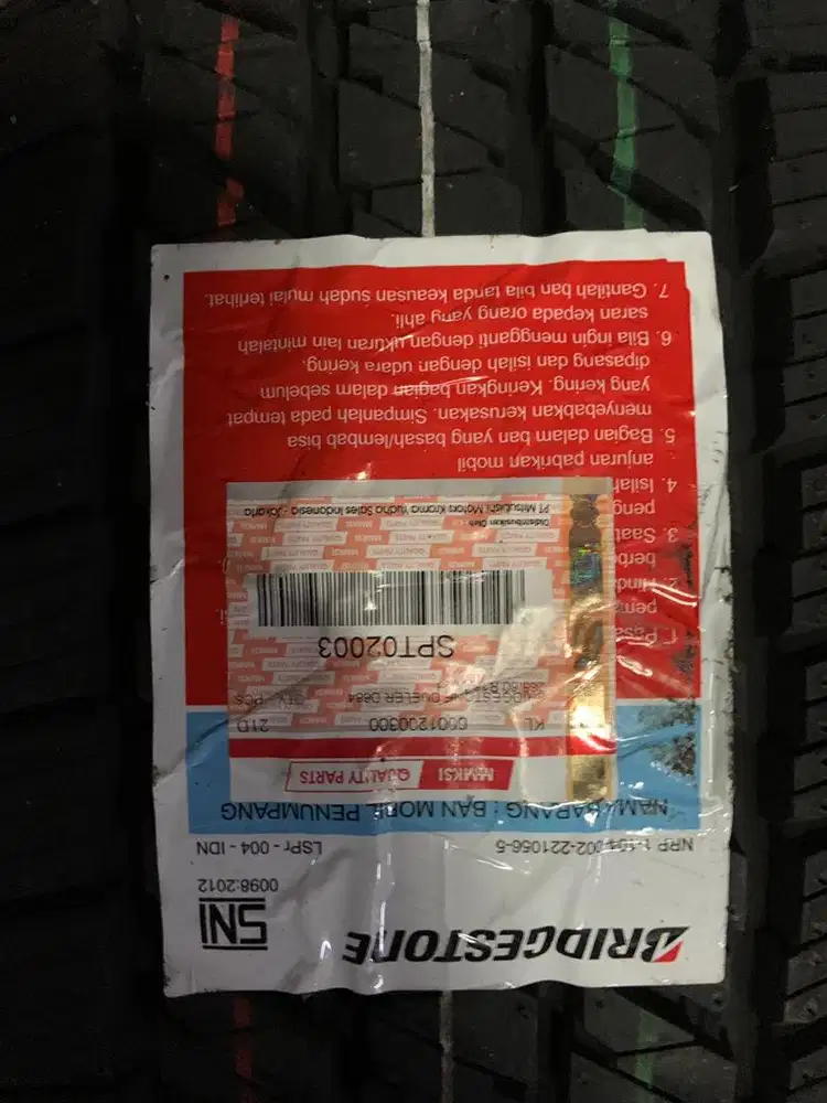 Brigestone r18 265/60 fortuner pajero