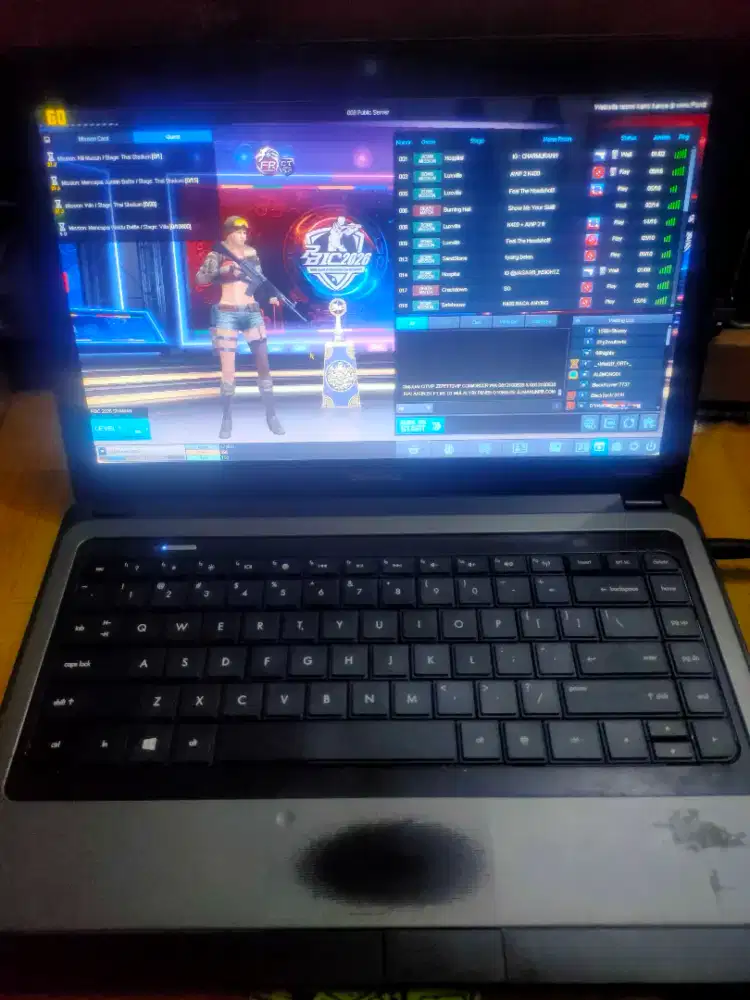 LAPTOP FULL GAME HP CQ43 i5-2410 RAM 4GB HDD 320GB