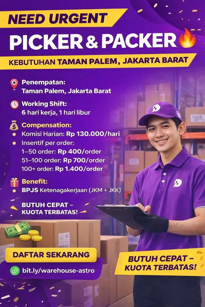 LOWONGAN KERJA PICKER-PACKER