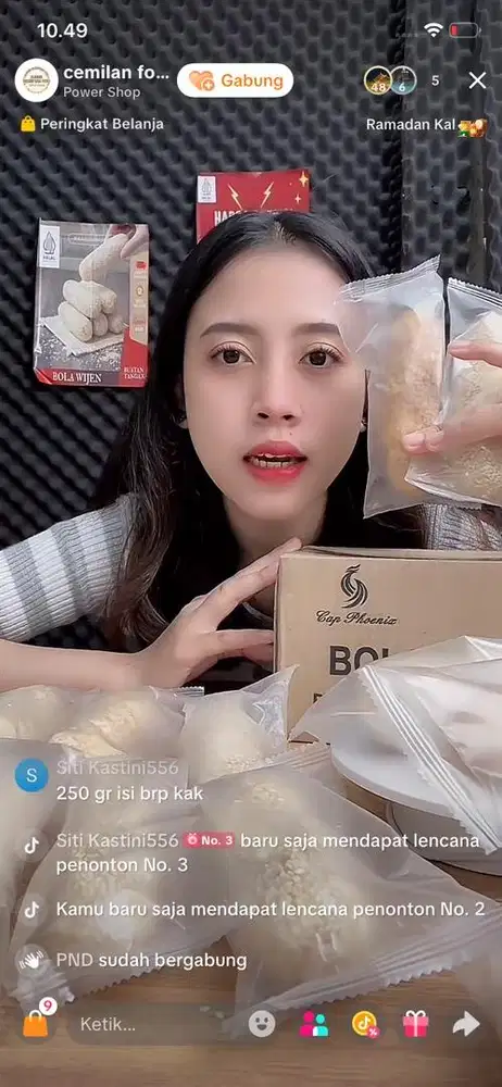 Lowongan host live streaming dadap kosambi