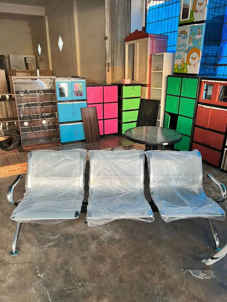 PROMO KURSI TUNGGU 3 SET GRATIS ANTAR