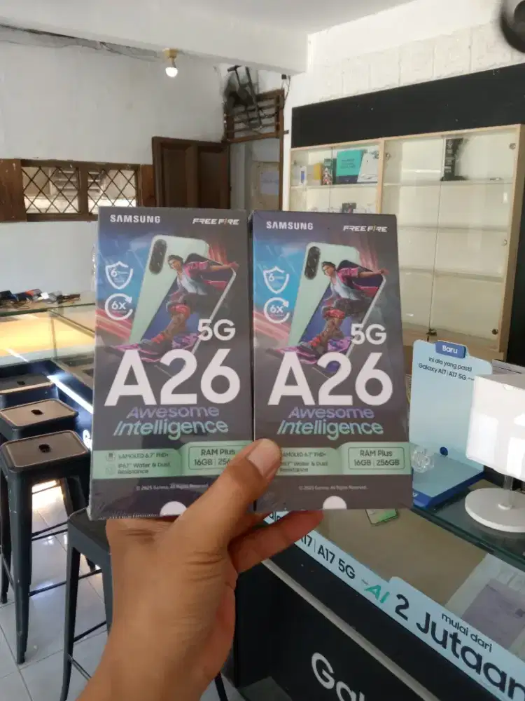 Berminat silahkan WA Samsung Galaxy A26 5G 8/256 Garansi resmi 1thn