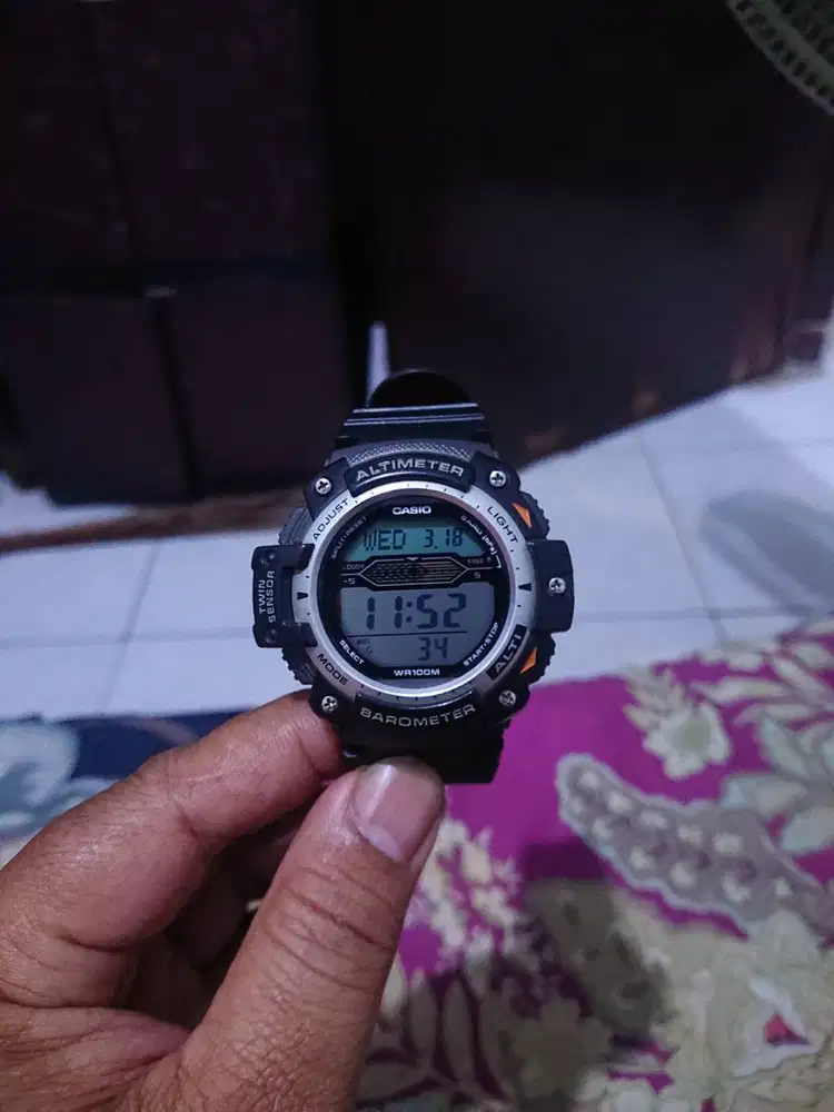 Casio SGW 300H kondisi mulus