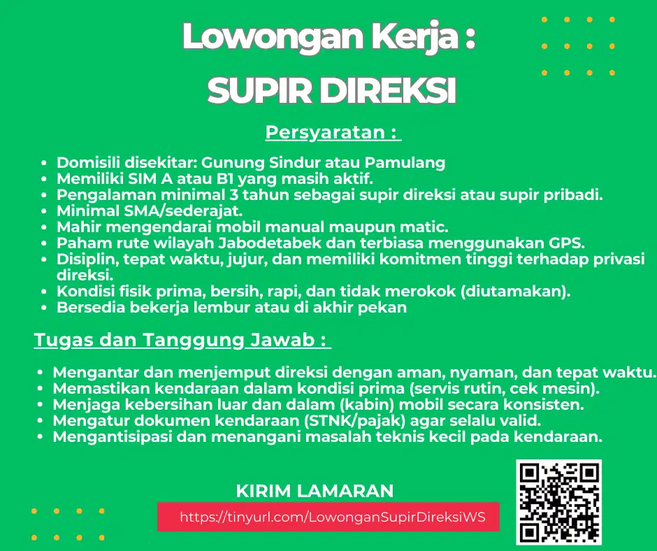 SUPIR DIREKSI..