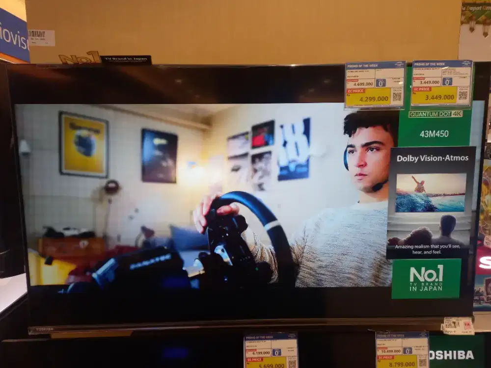 TOSHIBA UHD SMART TV 43