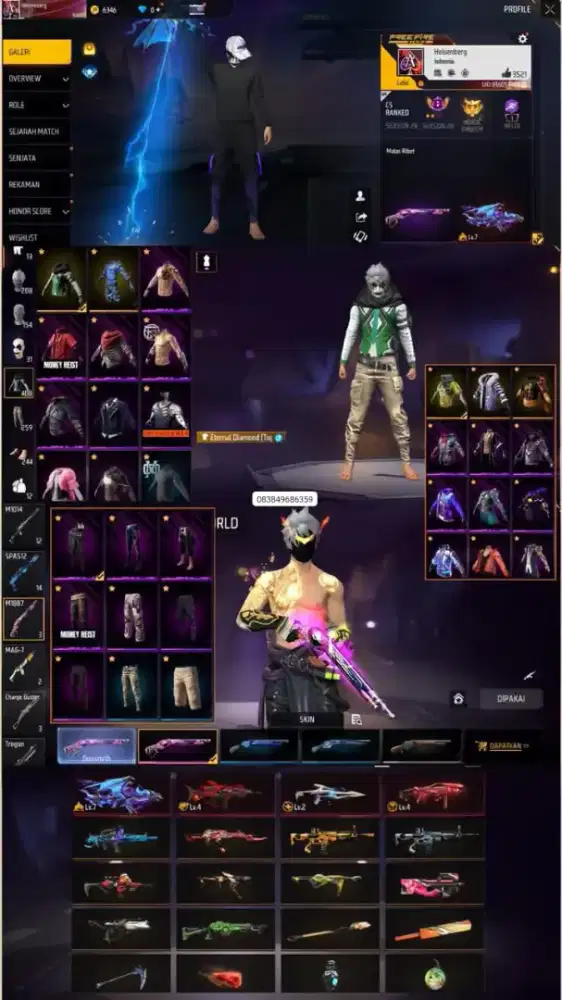 JUAL AKUN FF AMAN DAN TERPERCAYA