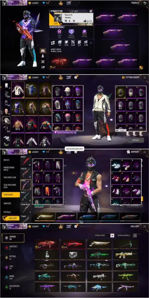 JUAL AKUN FF AMAN DAN TERPERCAYA