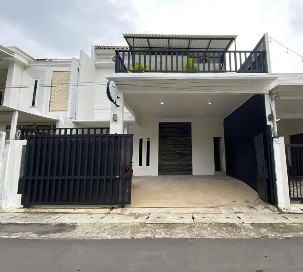 Disewakan Dikontrakan Rumah Homestay Kolam Renang Pribadi Full Furnish