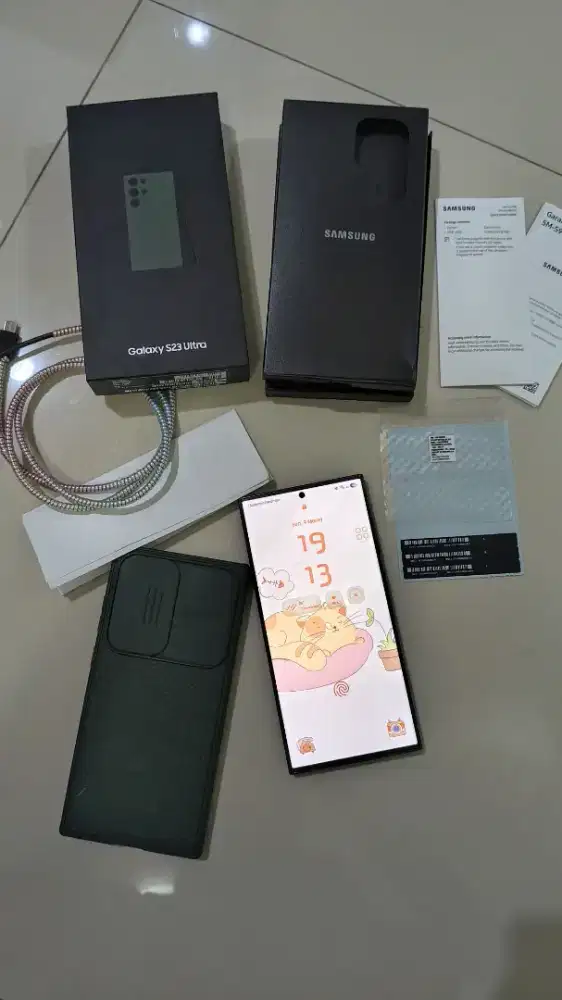 Samsung S23 Ultra ORI SEIN Mulus Fullset Punya Pribadi