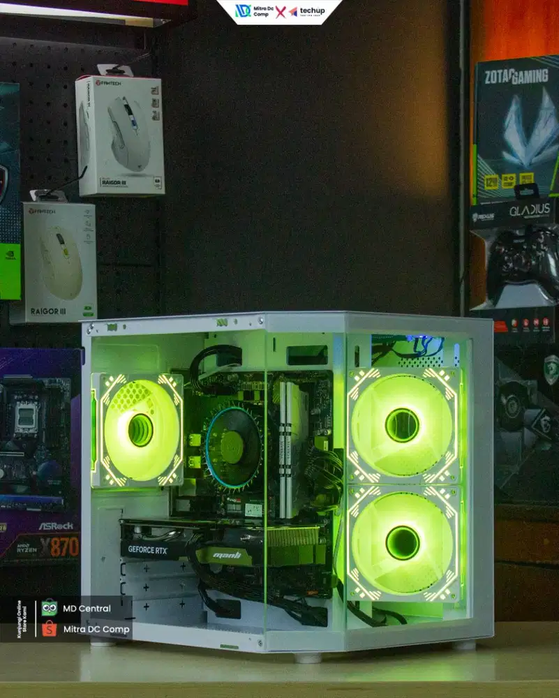 Komputer Gaming Editing Intel Core i5 12400F Ram 32GB DDR4 RTX 3060 Ti