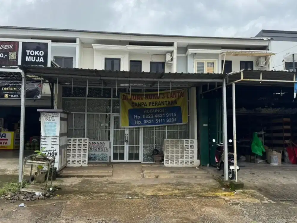 Dijual Tanah dan Bangunan ( RUKO )