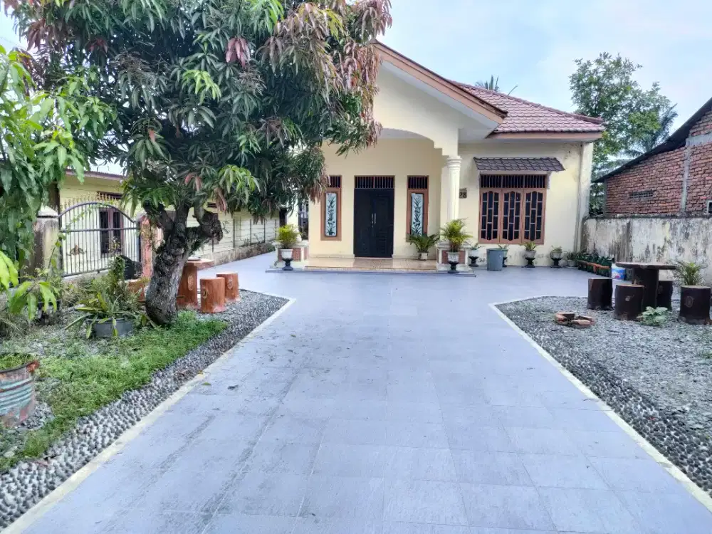 Di Jual Cepat Tanah Beserta Rumah Strategis Di Kota Binjai