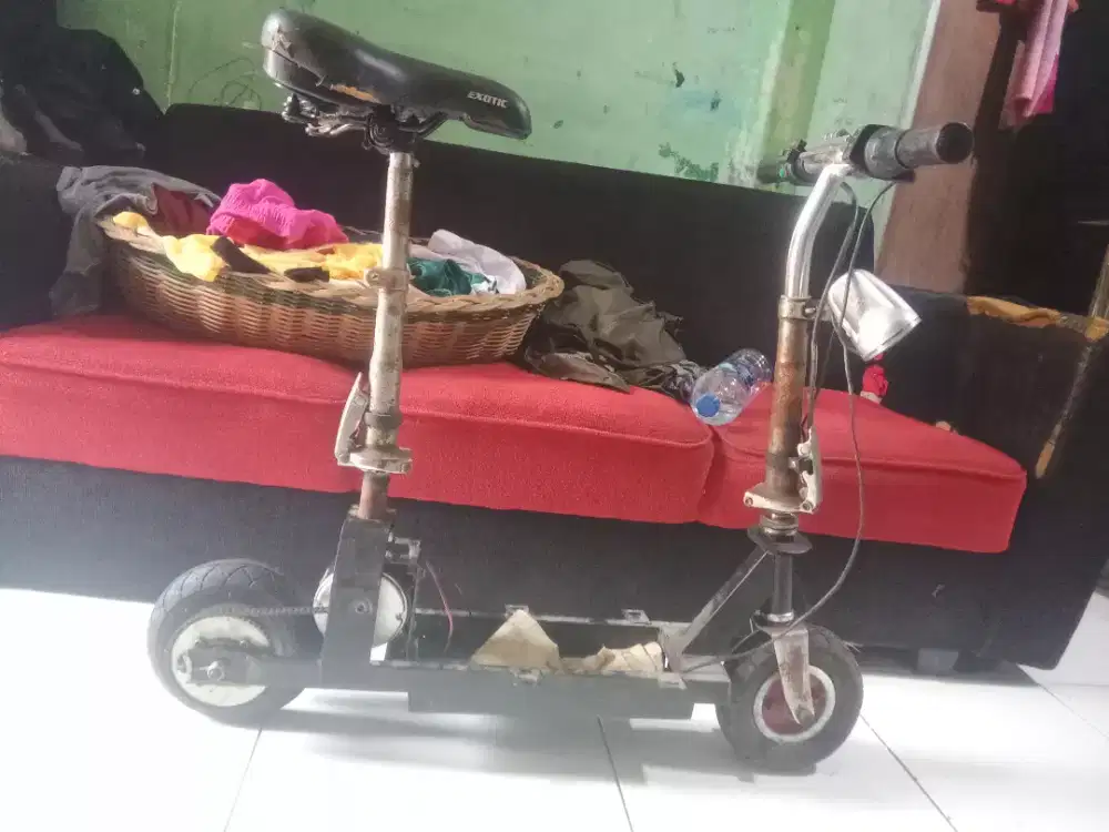 Sepeda sooter listrik MRjackie lokasi cilebut bogor