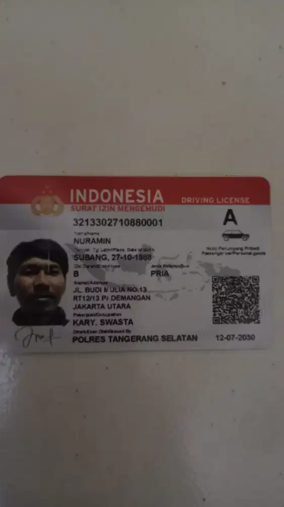 Driver jarak jauh dan jabotabek