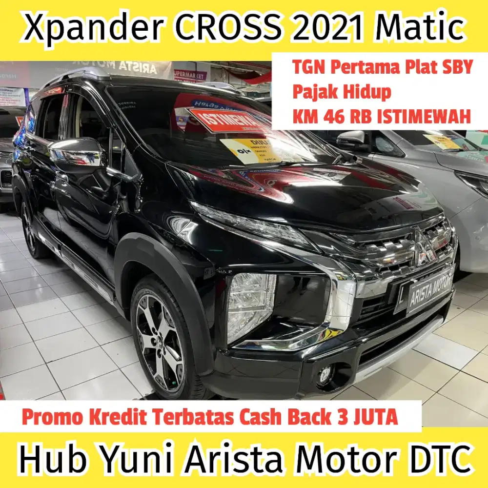 Mitshubishi Xpander CROSS 1.5 Matic 2021 TGN1 PlatSBY Terawat