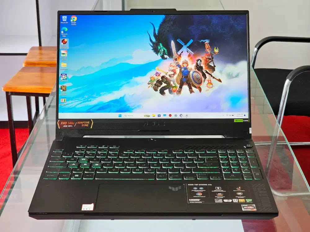 ASUS TUF A15 FA507NUR AMD Ryzen 7 7735HS Ram 16 GB SSD 1 TB Nvidia RTX