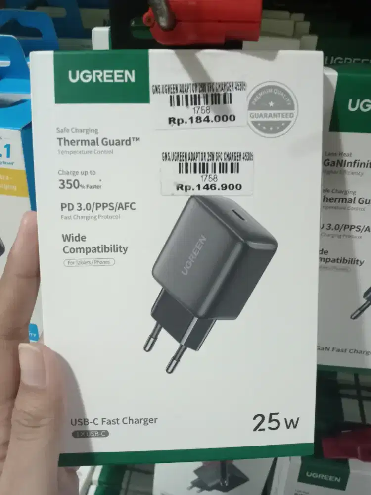 UGREEN ADAPTOR 25W SFC CHARGER| ATLANTIS DAHSYAT