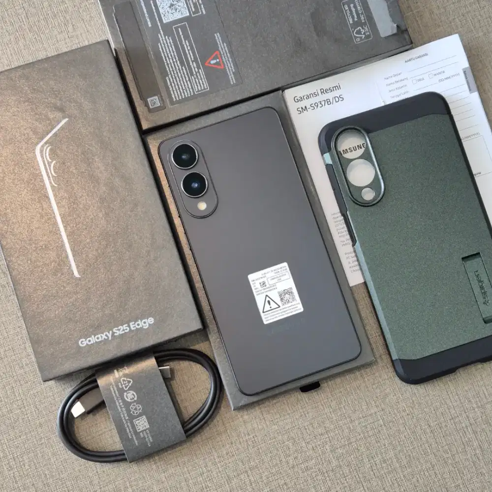 Samsung S25 Edge 12/512GB Black Resmi SEIN Juli 2026