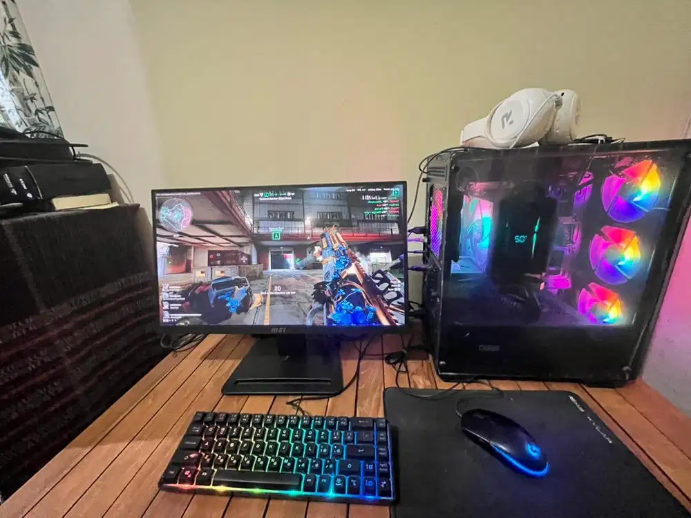 PC gaming AMD Ryzen 5 5600, RTX 4060 8GB OC (second)