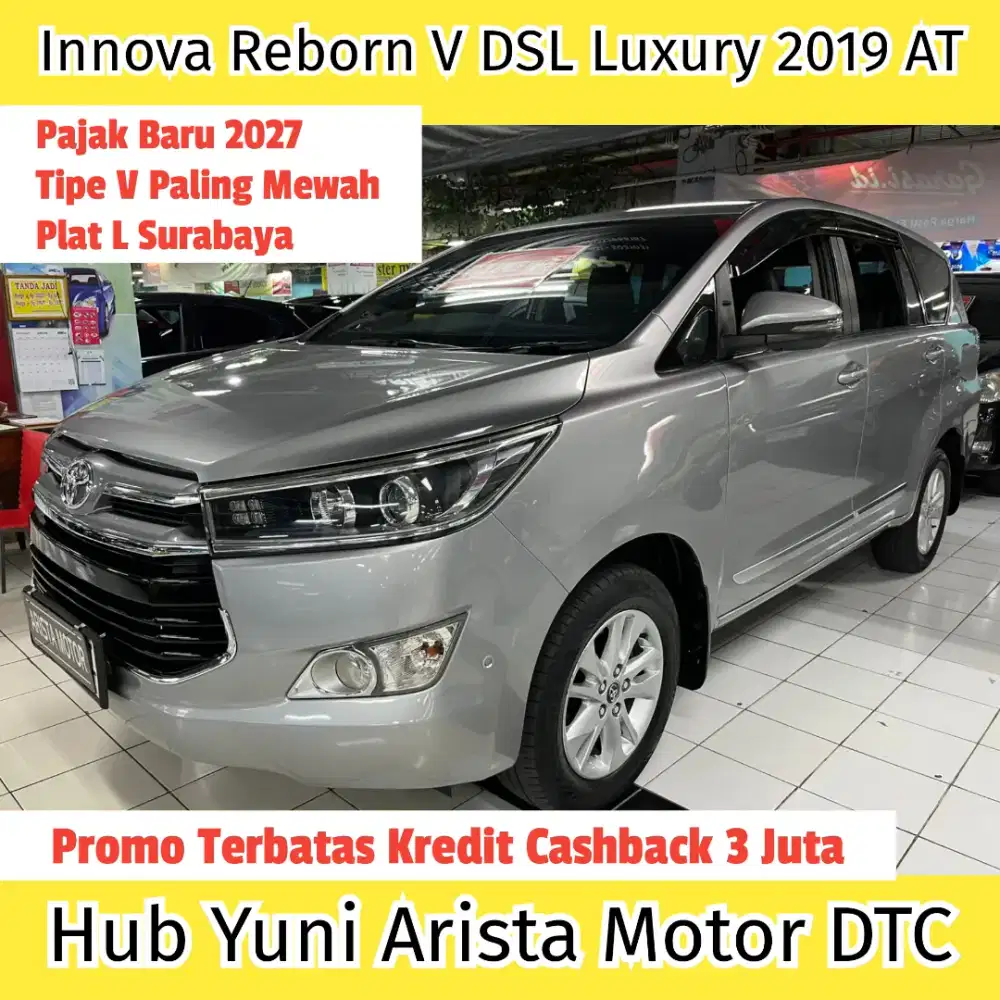Innova Reborn V DSL Luxury 2019 AT PajakBaru2027 PlatSBY Terawat