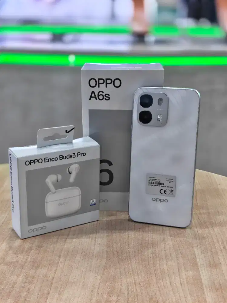 OPPO A6S FREE TWS DAN BENEFIT HINGGA 1 JUTA