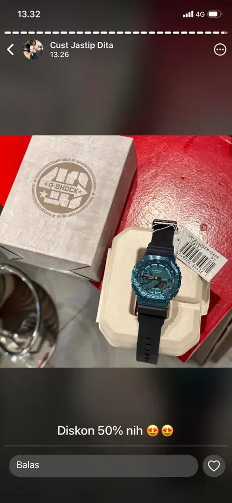 Jam Gshock Limited edition