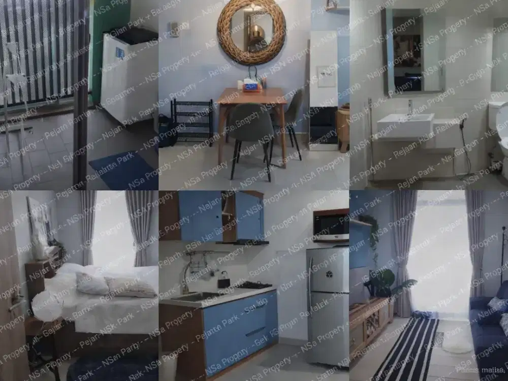 Dijual Apartemen Pejaten Park Residence 1BR Furnished Uk 46 m2 at Jakarta Selatan