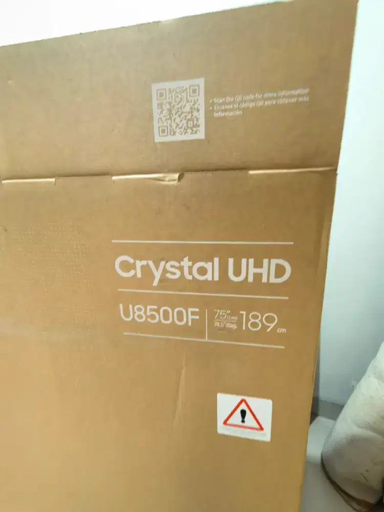 Jual Samsung 75 inch U8500F Crystal baru beli 8 Maret 2026