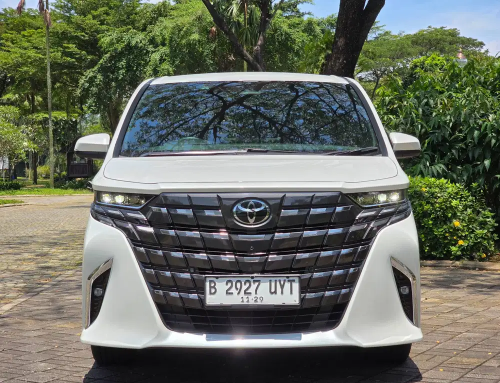 KM.23.RB|FULL PPF| ALPHARD G HEV HYBRID 2.5 AT 2024 PUTIH RASA BARU !!