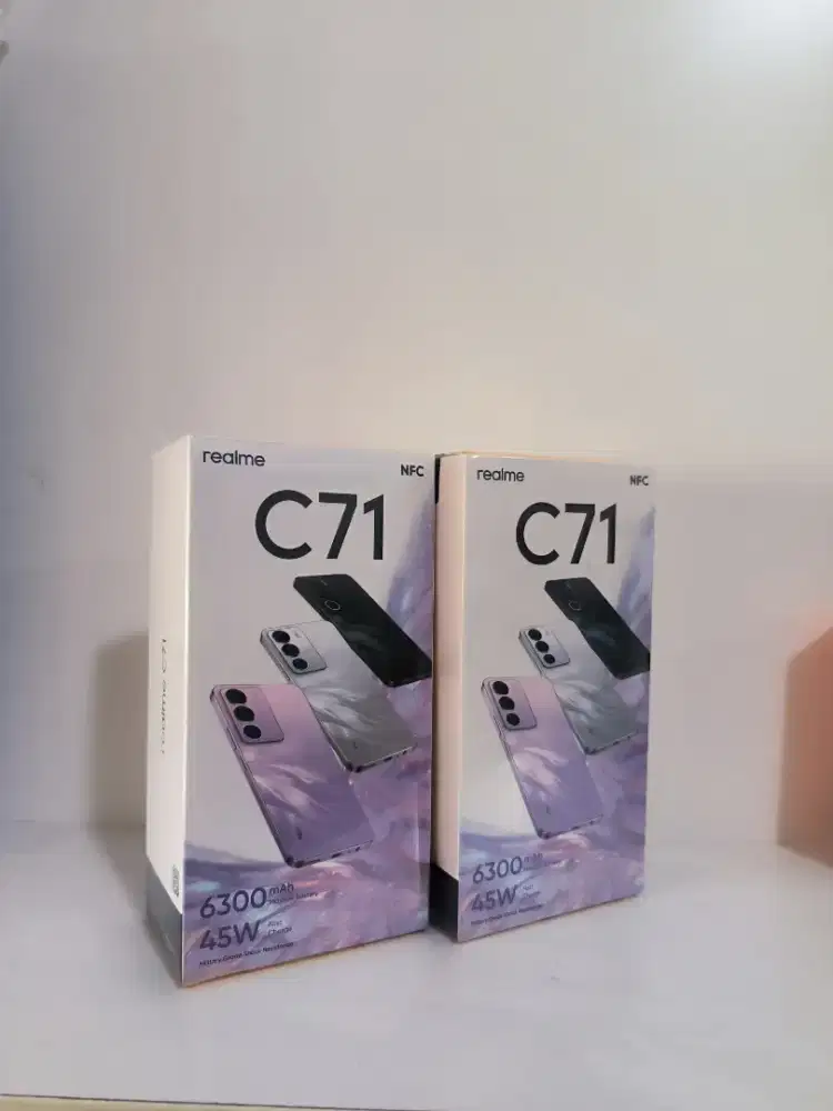 Realme C71 Ram 4/128GB Barang Baru & Bergaransi Resmi