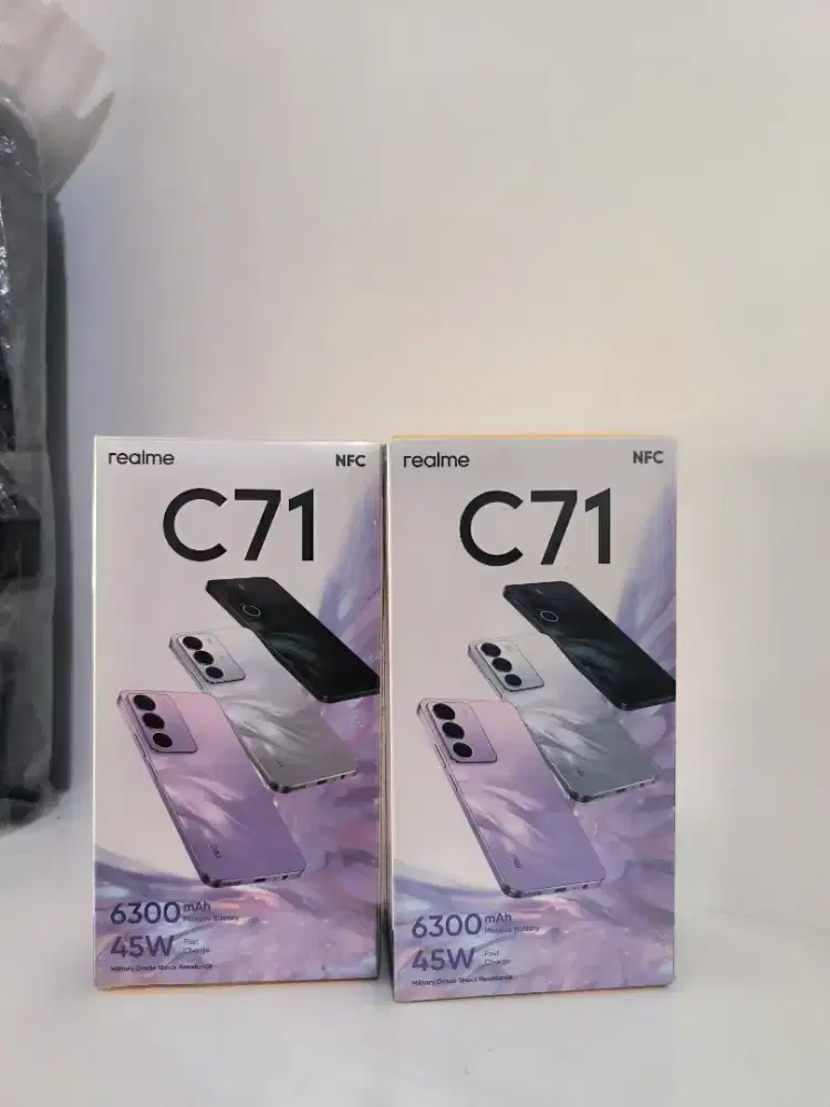 Realme C71 Ram 4/128GB Barang Baru & Bergaransi Resmi