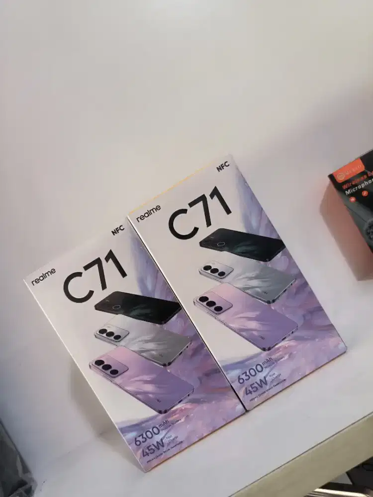 Realme C71 Ram 4/128GB Barang Baru & Bergaransi Resmi