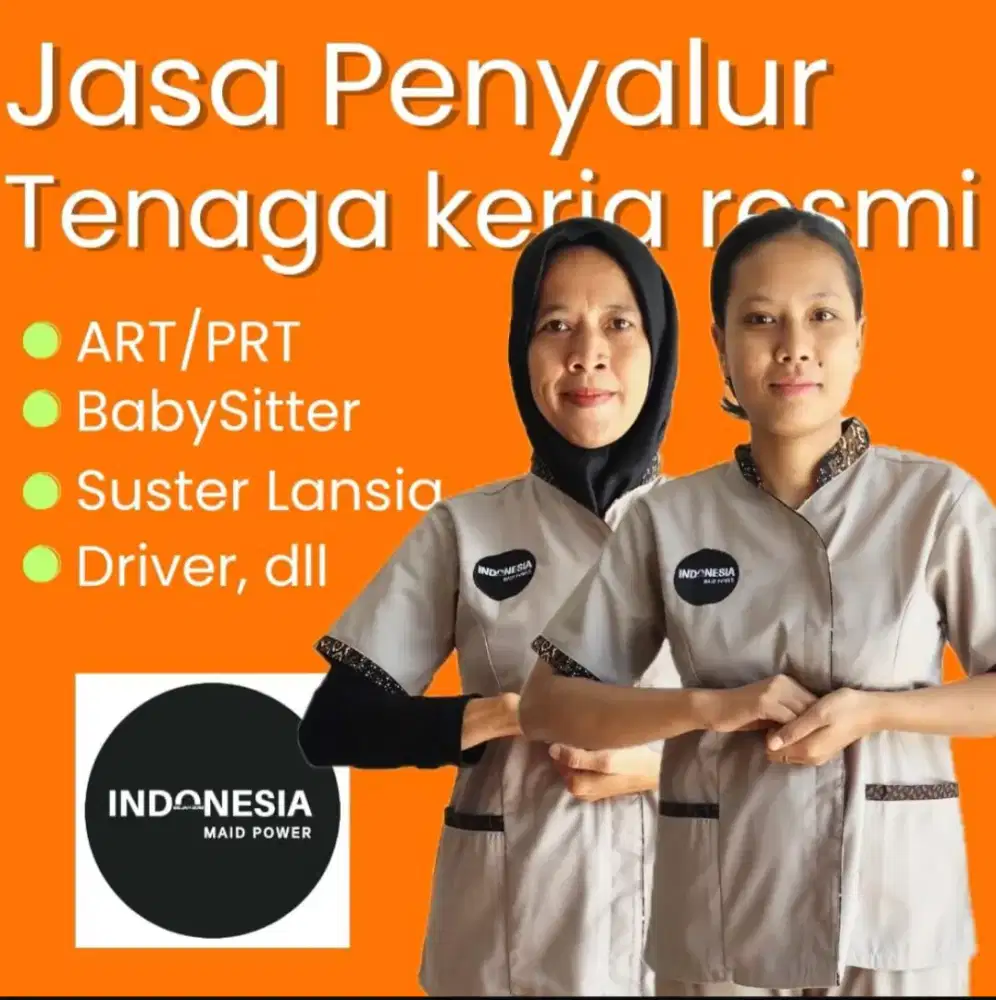 Agency Penyalur Art, Baby sitter, Suster lansia