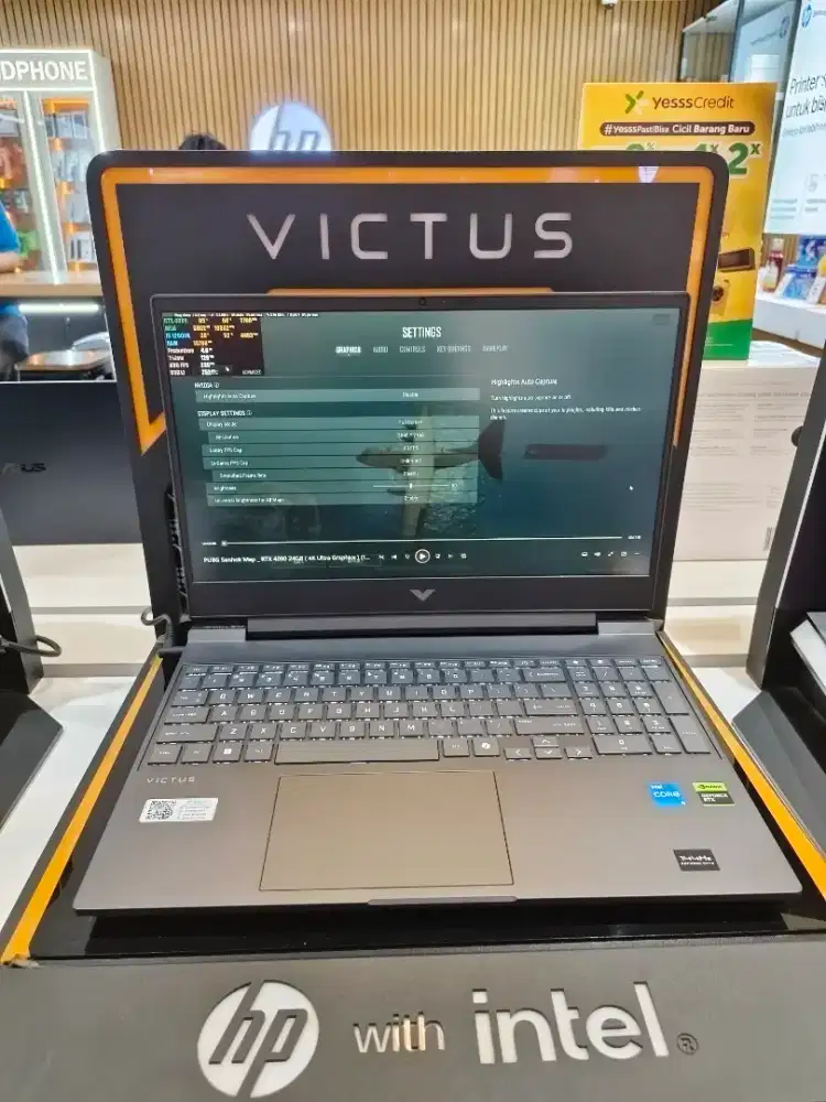 CICILAN LAPTOP HP VICTUS 15 INTEL CORE I5 16/512 GB promo Bunga Ringan