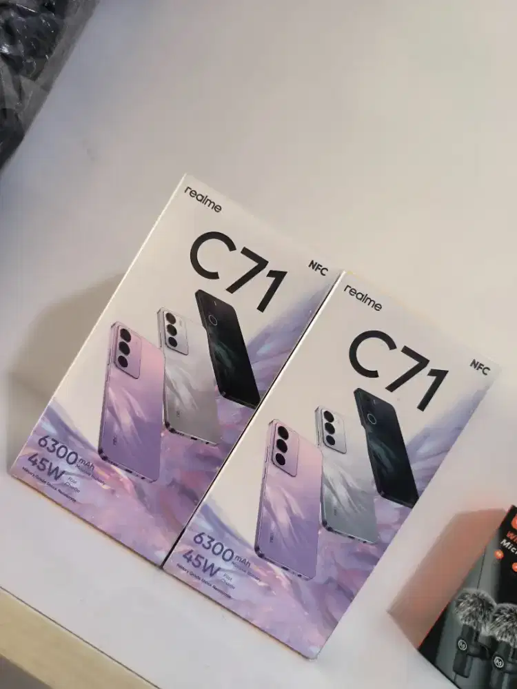 Realme C71 Ram 4/128GB Barang Baru & Bergaransi Resmi