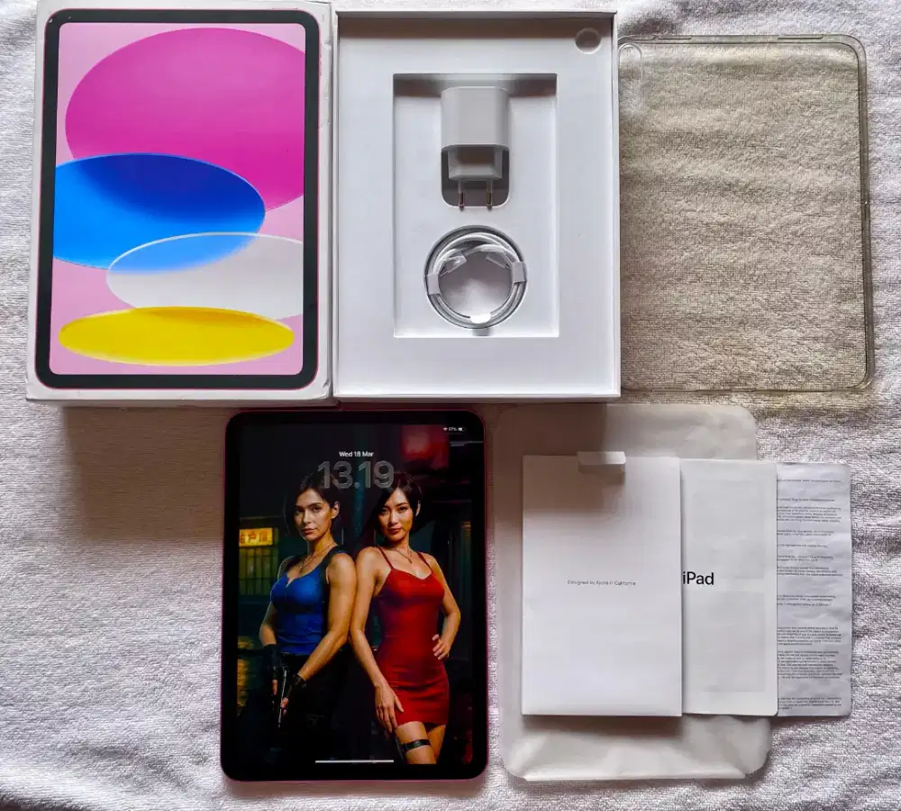 Ipad gen 10 64gb WIFI only PINK inter