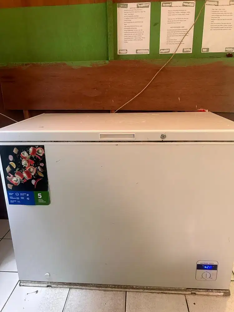 JUAL FREEZER RSA 300L DAYA 150WATT