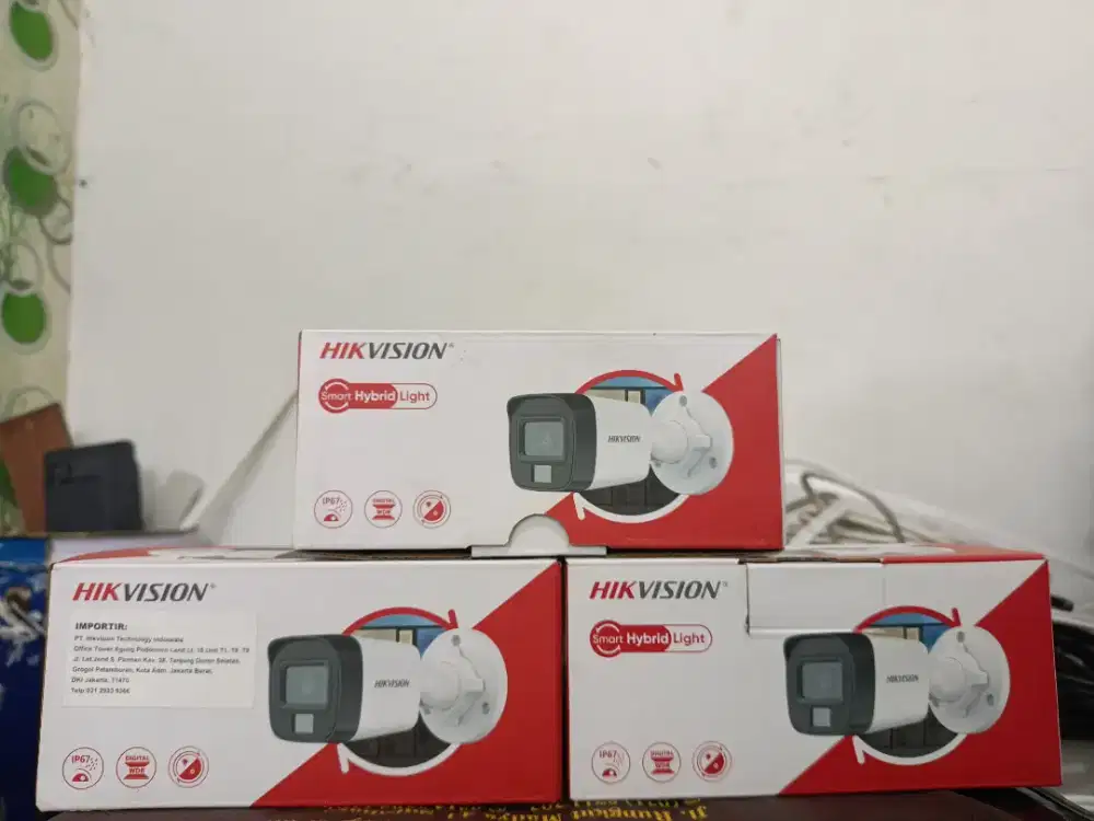 Paket HIKVISION indoor dan outdoor free instalasi